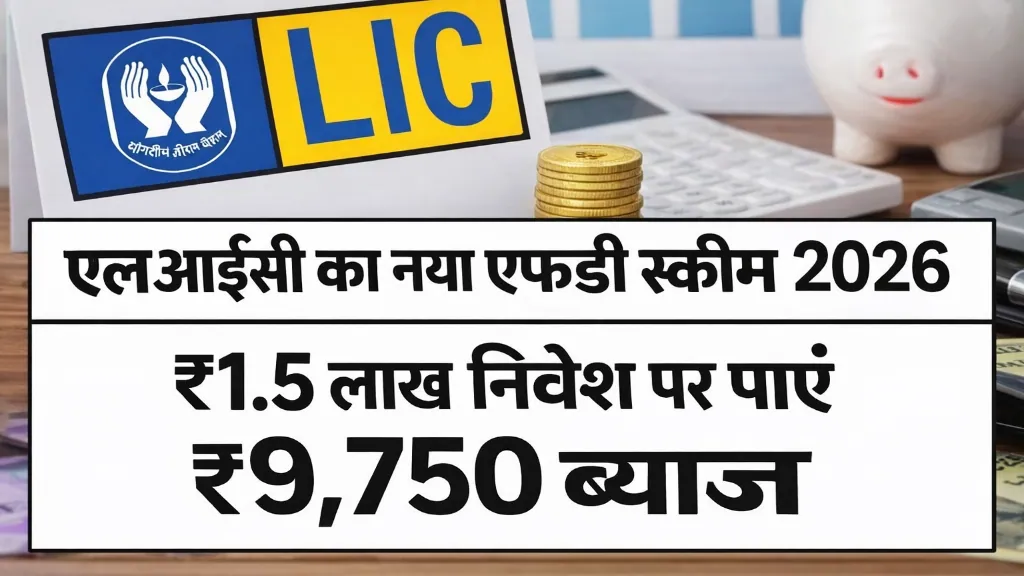 LIC New FD Scheme 2026 Offers